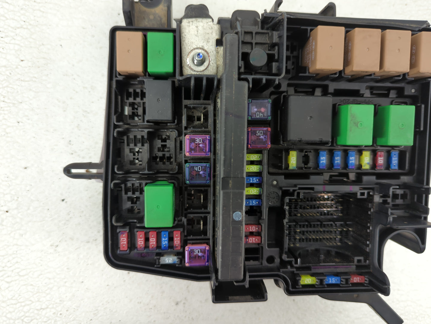 2011-2014 Hyundai Sonata Fusebox Fuse Box Panel Relay Module P/N:91950-3S711 91200-3Q203 Fits Fits 2011 2012 2013 2014 OEM U