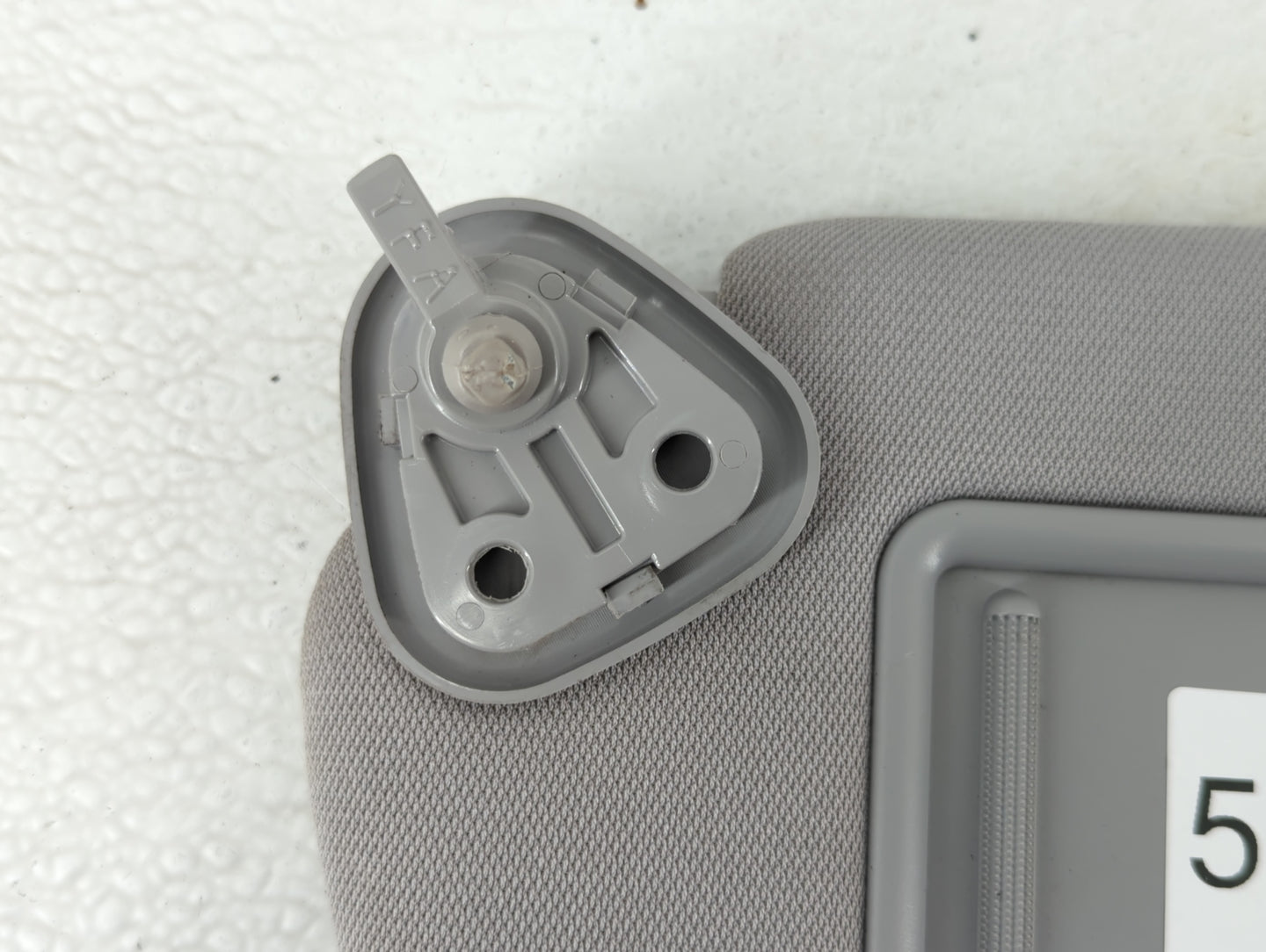 2011-2015 Hyundai Sonata Sun Visor Shade Replacement Driver Left Mirror Fits Fits 2011 2012 2013 2014 2015 OEM Used Auto Par