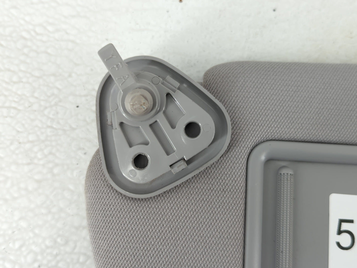 2011-2015 Hyundai Sonata Sun Visor Shade Replacement Driver Left Mirror Fits Fits 2011 2012 2013 2014 2015 OEM Used Auto Par