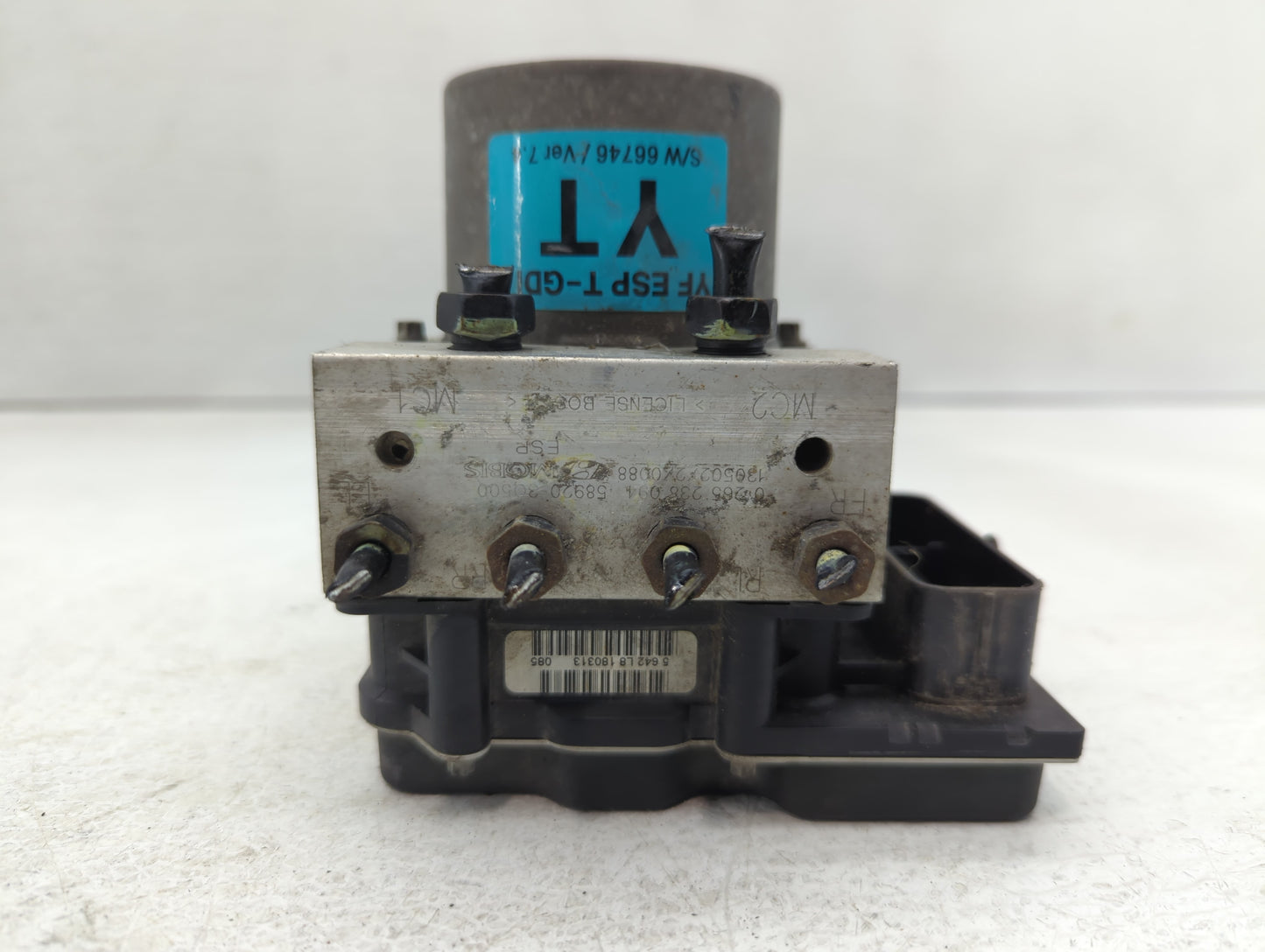 2011-2013 Hyundai Sonata ABS Pump Control Module Replacement P/N:58920-30500 Fits Fits 2011 2012 2013 OEM Used Auto Parts - 