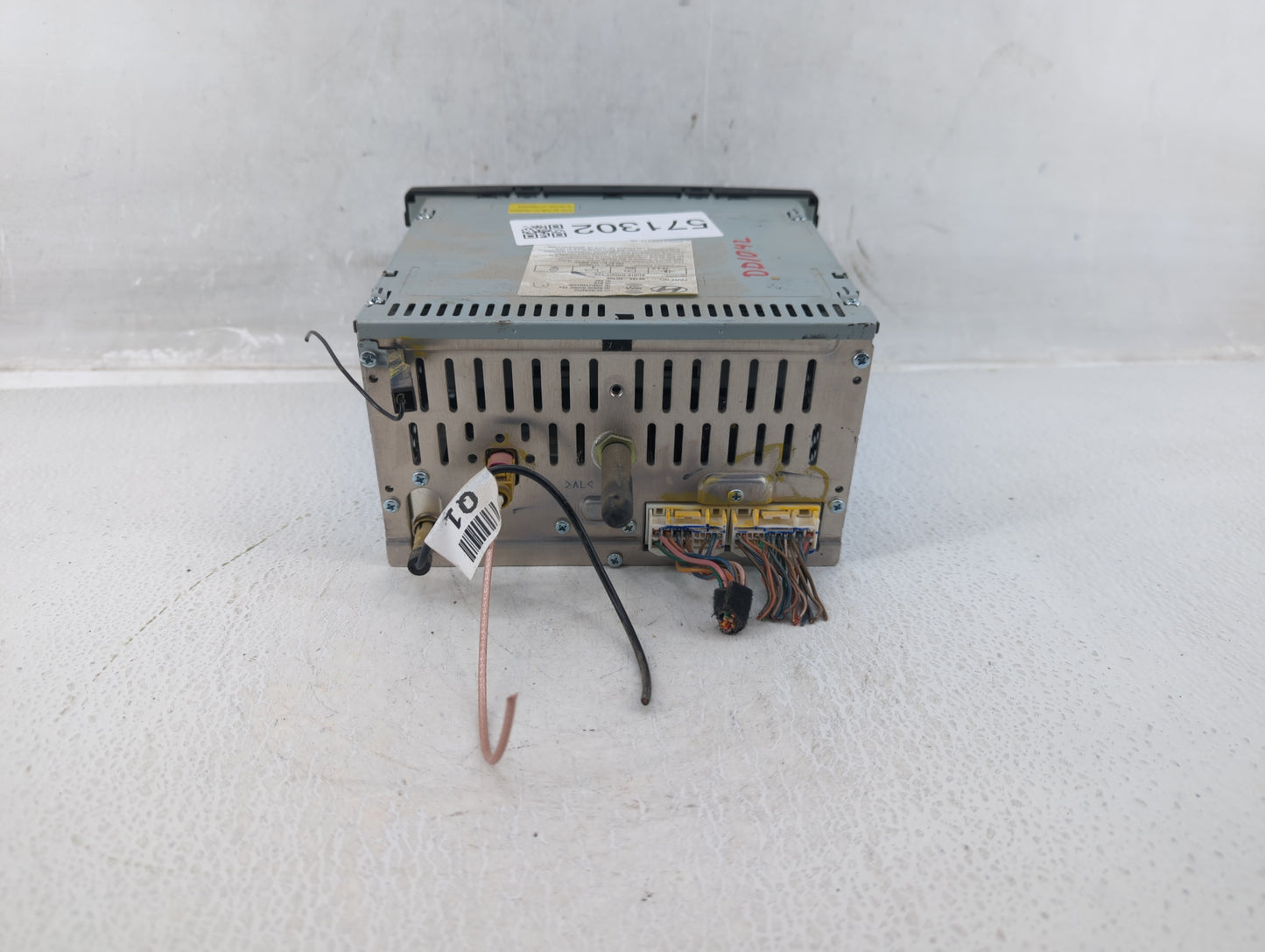 2012-2014 Hyundai Sonata Radio AM FM Cd Player Receiver Replacement P/N:96180-3Q700 Fits Fits 2012 2013 2014 OEM Used Auto P