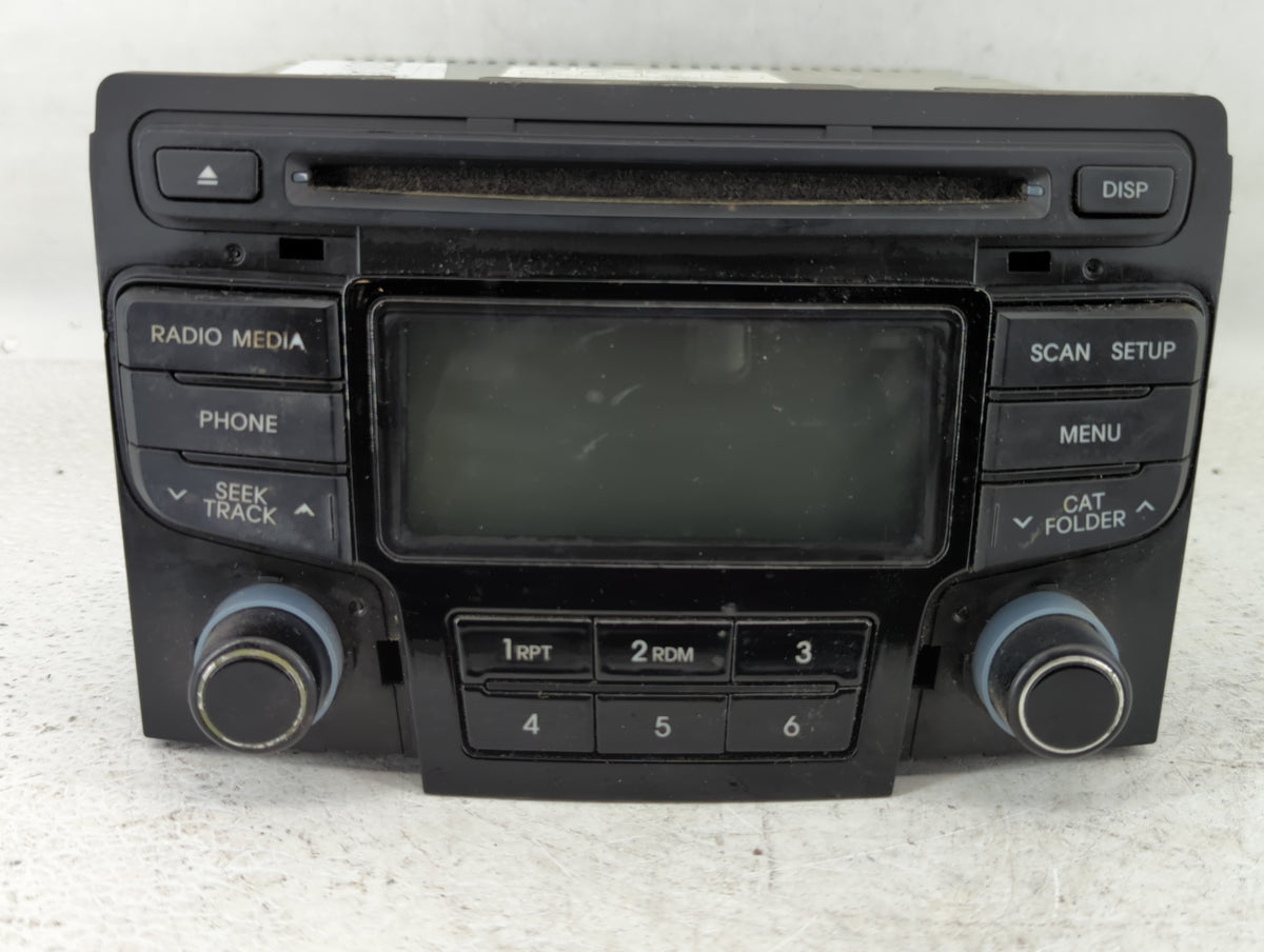 2013-2014 Hyundai Sonata Am Fm Cd Player Radio Receiver 573174 - Oemusedautoparts1.com
