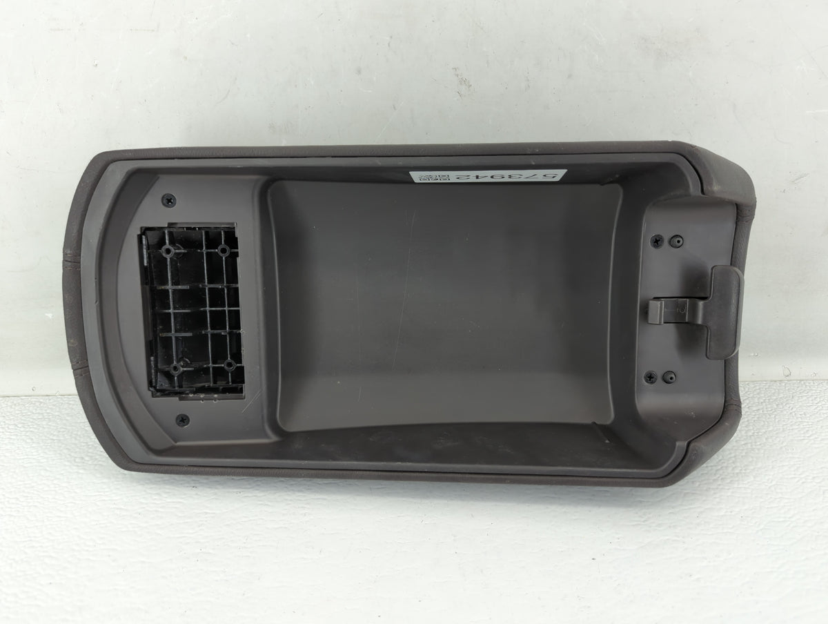 2013 Hyundai Sonata Center Console Armrest Cover Lid Black 573942 - Oemusedautoparts1.com