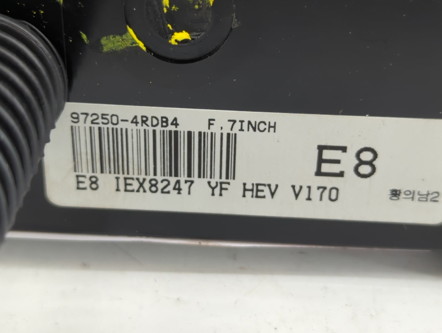 2011-2015 Hyundai Sonata Climate Control Module Temperature AC/Heater Replacement P/N:97250-4RDB4 Fits OEM Used Auto Parts -