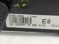 2011-2015 Hyundai Sonata Climate Control Module Temperature AC/Heater Replacement P/N:97250-4RDB4 Fits OEM Used Auto Parts -