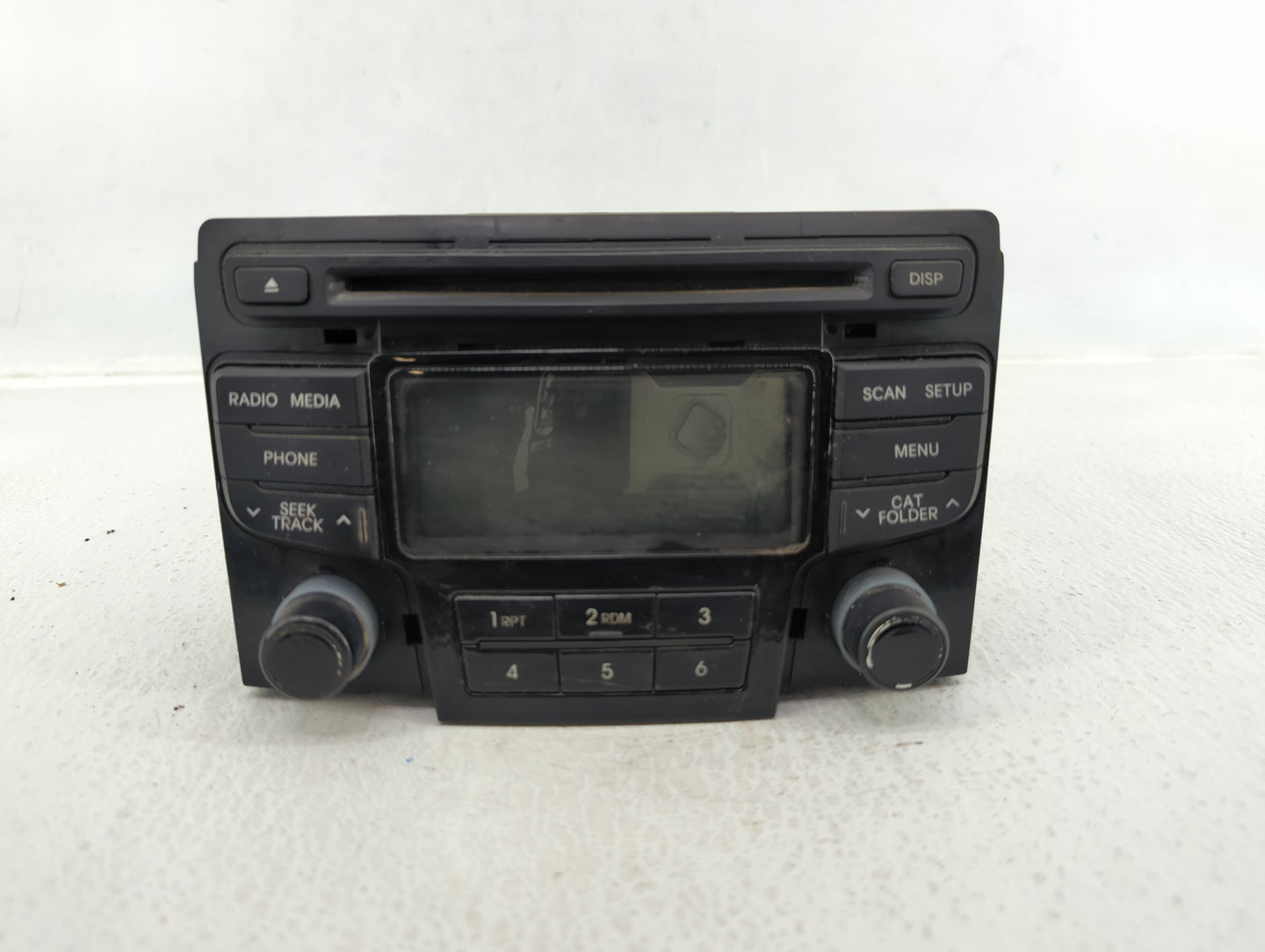 2012-2014 Hyundai Sonata Radio AM FM Cd Player Receiver Replacement P/N:96180-3Q700 Fits Fits 2012 2013 2014 OEM Used Auto P