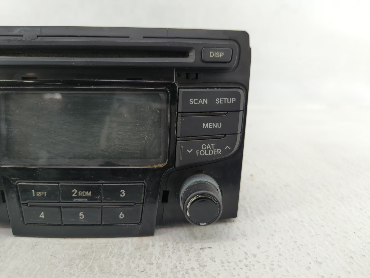 2012-2014 Hyundai Sonata Radio AM FM Cd Player Receiver Replacement P/N:96180-3Q700 Fits Fits 2012 2013 2014 OEM Used Auto P