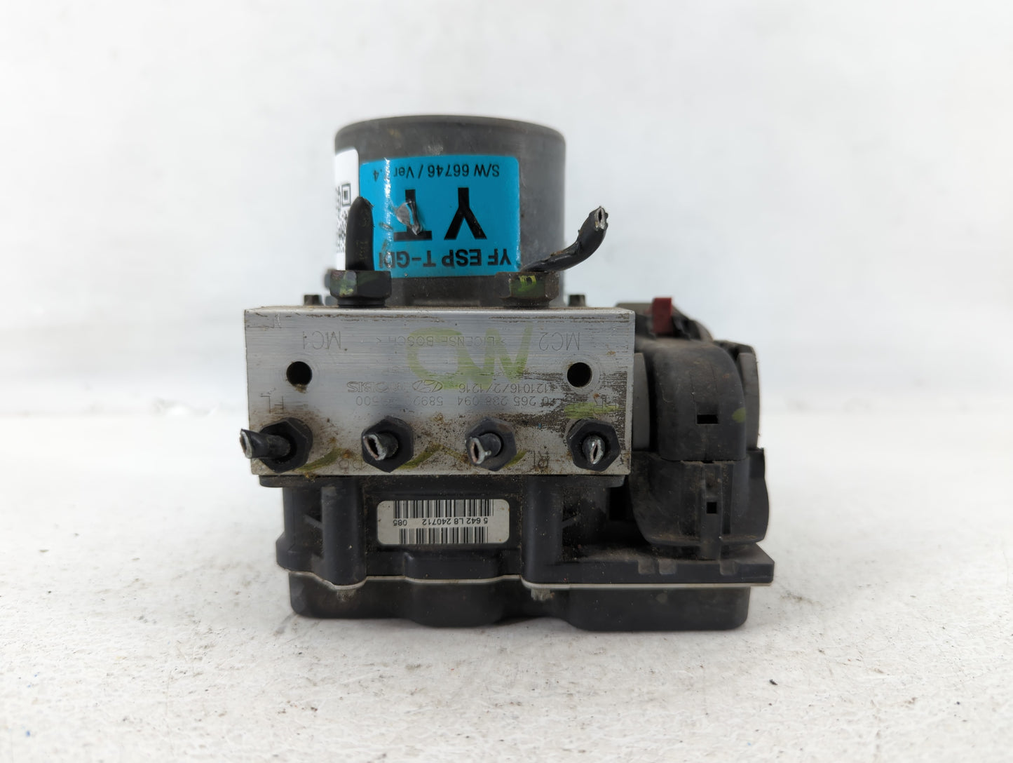 2011-2013 Hyundai Sonata ABS Pump Control Module Replacement P/N:0 265 238 094 Fits Fits 2011 2012 2013 OEM Used Auto Parts 