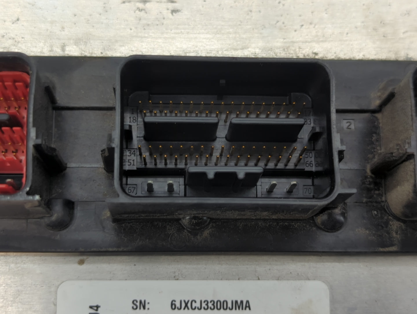 2011-2014 Hyundai Sonata PCM Engine Control Computer ECU ECM PCU OEM P/N:6JXCJ33A16 Fits Fits 2011 2012 2013 2014 OEM Used A