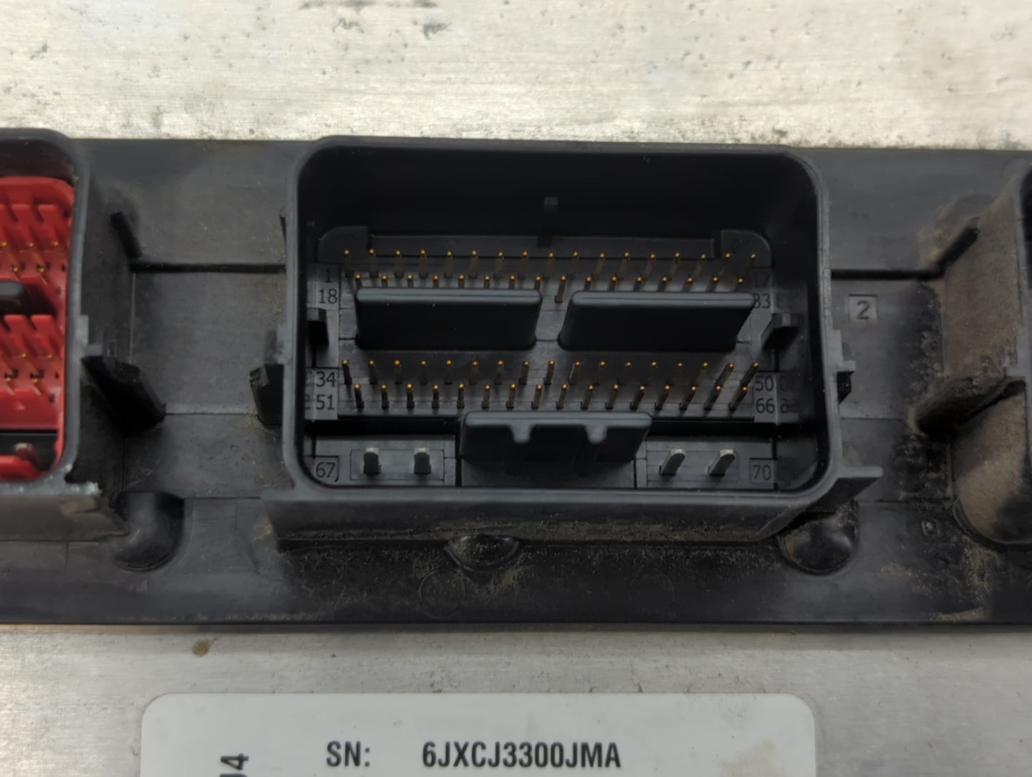 2011-2014 Hyundai Sonata PCM Engine Control Computer ECU ECM PCU OEM P/N:6JXCJ33A16 Fits Fits 2011 2012 2013 2014 OEM Used A