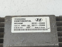 2011-2014 Hyundai Sonata PCM Engine Control Computer ECU ECM PCU OEM P/N:39111-2G668 39101-2G668 Fits Fits 2011 2012 2013 20