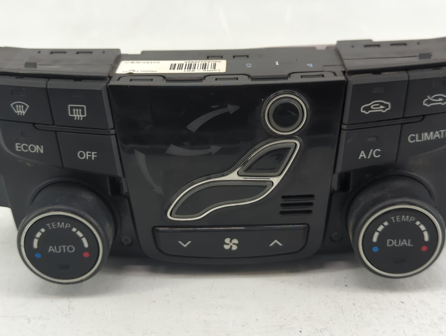 2011-2015 Hyundai Sonata Climate Control Module Temperature AC/Heater Replacement P/N:97250-4RDB2 Fits OEM Used Auto Parts -