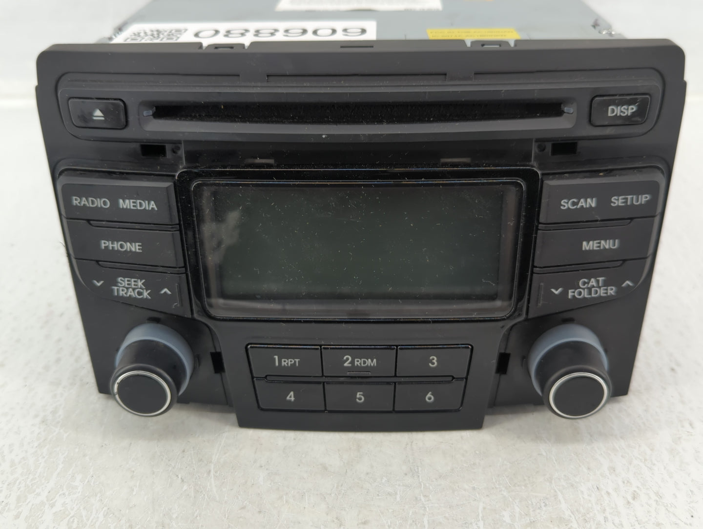 2013-2014 Hyundai Sonata Am Fm Cd Player Radio Receiver - Oemusedautoparts1.com