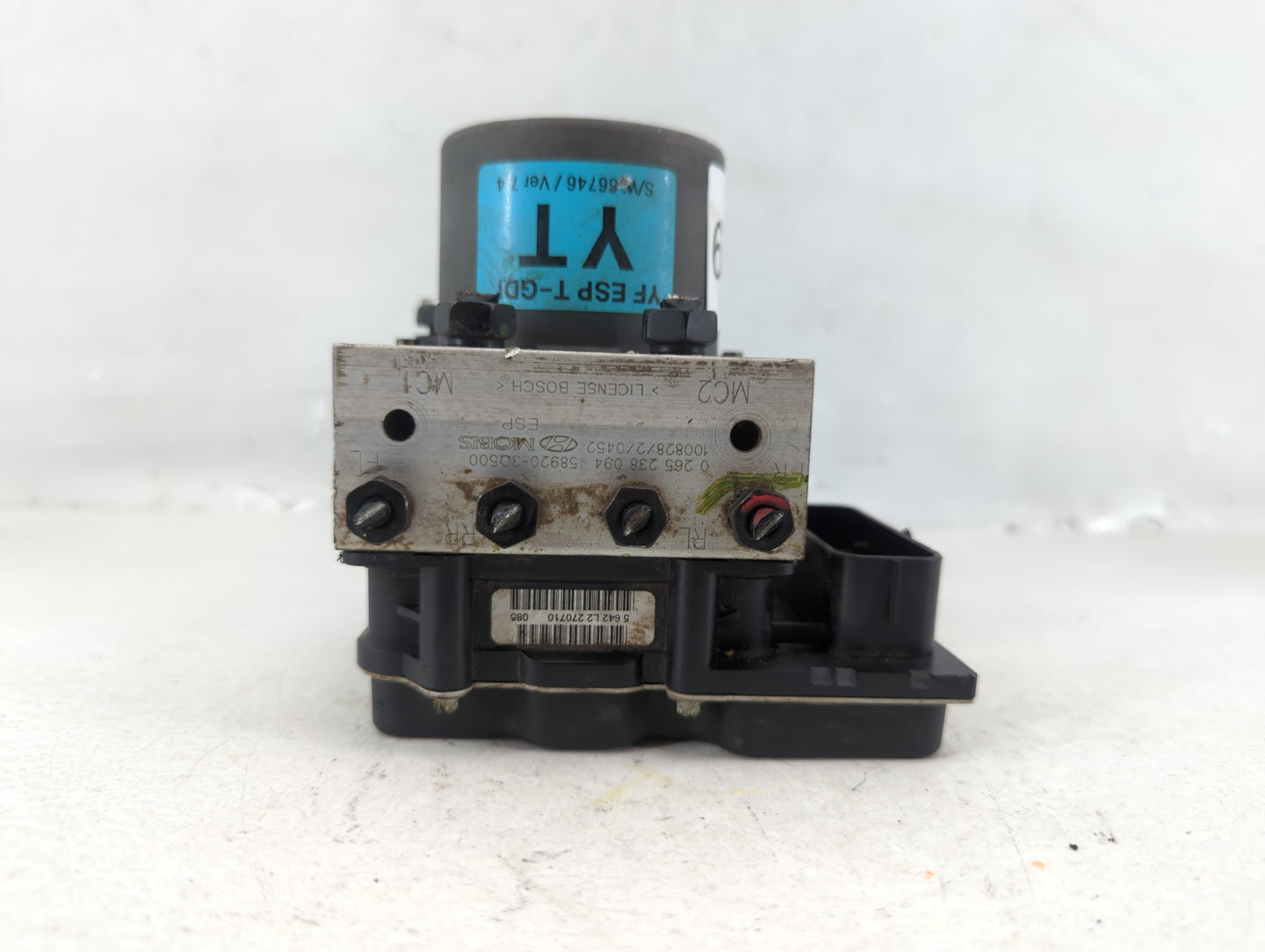 2011-2013 Hyundai Sonata ABS Pump Control Module Replacement P/N:58920-3Q500 Fits Fits 2011 2012 2013 OEM Used Auto Parts - 