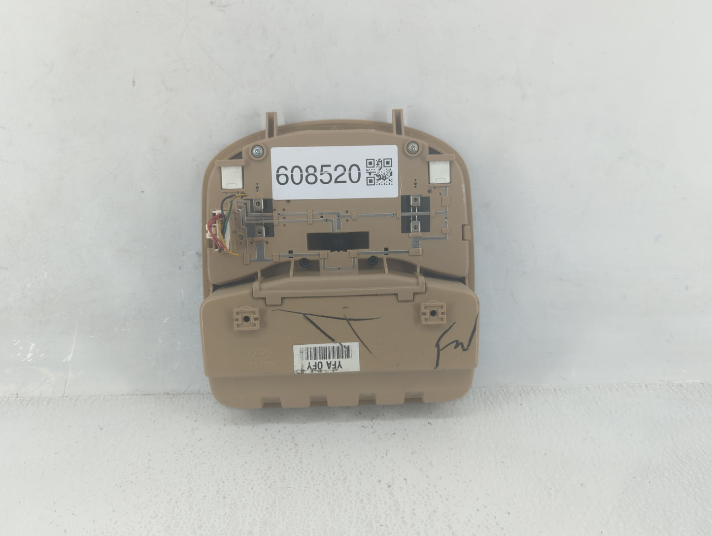 2011-2015 Hyundai Sonata Overhead Roof Console 608520 - Oemusedautoparts1.com