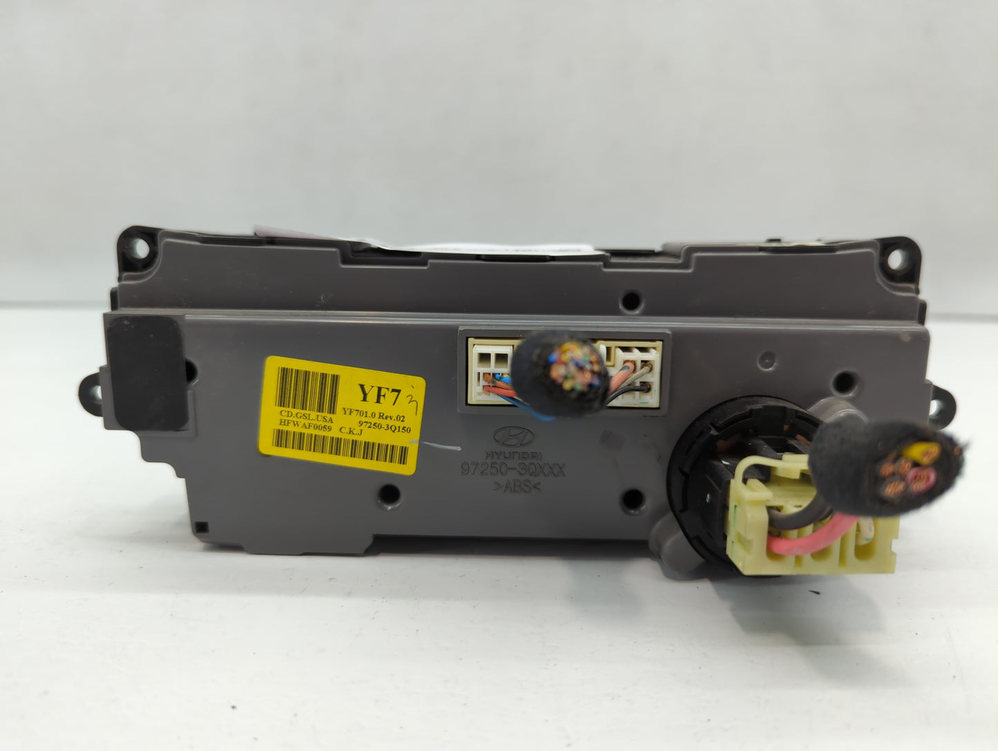 2011-2013 Hyundai Sonata Climate Control Module Temperature AC/Heater Replacement P/N:97250-3Q150 Fits Fits 2011 2012 2013 O