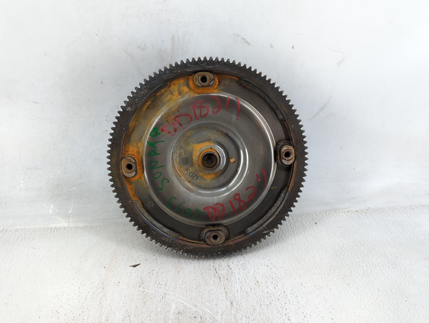 2013 Hyundai Sonata Torque Converter Automatic Transmission OEM P/N:130123569 Fits OEM Used Auto Parts - Oemusedautoparts1.c