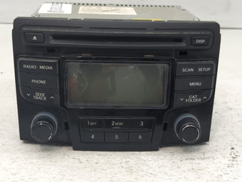 compare product 2013 Hyundai Sonata Radio AM FM Cd Player Receiver Replacement P/N:96560-3Q206 Fits OEM Used Auto Parts