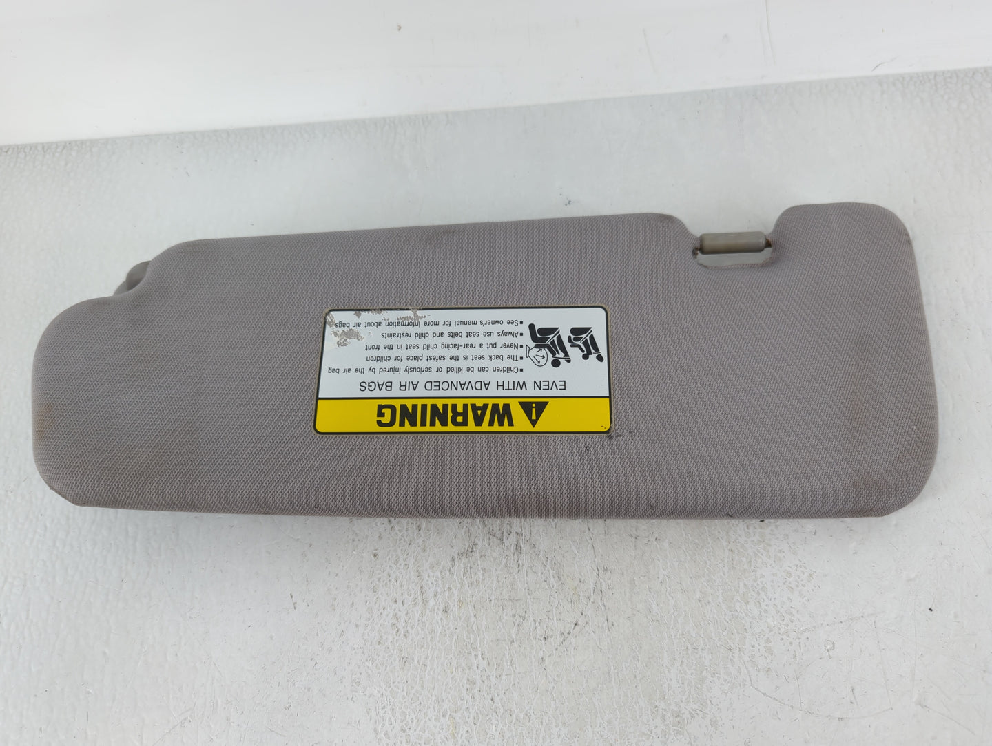 2012-2014 Hyundai Sonata Sun Visor Shade Replacement Passenger Right Mirror Fits Fits 2012 2013 2014 OEM Used Auto Parts - O