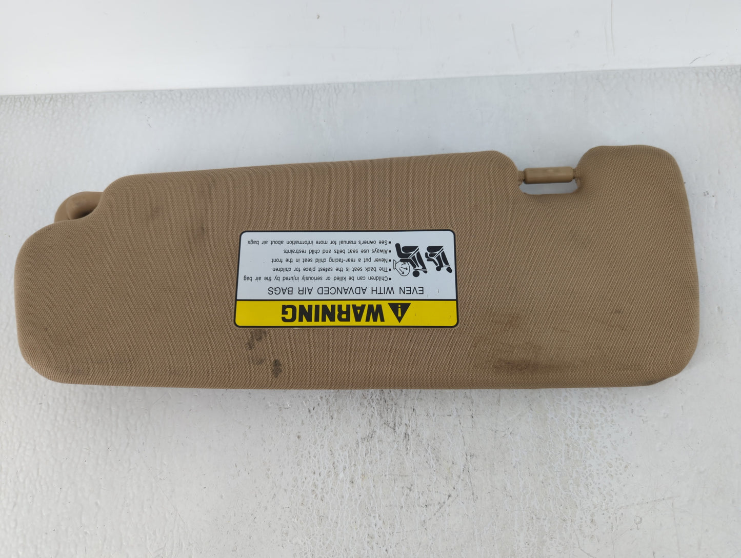 2011-2015 Hyundai Sonata Sun Visor Shade Replacement Passenger Right Mirror Fits Fits 2011 2012 2013 2014 2015 OEM Used Auto