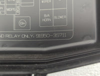 2011-2014 Hyundai Sonata Fusebox Fuse Box Panel Relay Module P/N:91950-3S711 Fits Fits 2011 2012 2013 2014 OEM Used Auto Par