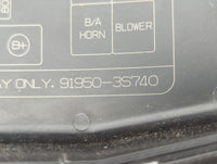 2011-2014 Hyundai Sonata Fusebox Fuse Box Panel Relay Module P/N:91950-S3740 Fits Fits 2011 2012 2013 2014 OEM Used Auto Par