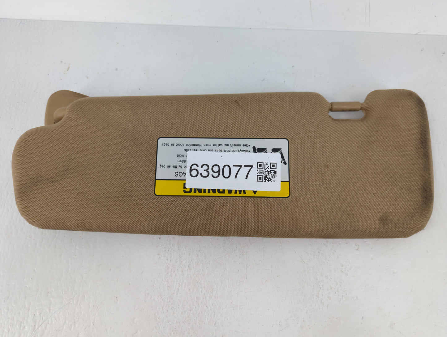 2011-2015 Hyundai Sonata Sun Visor Shade Replacement Passenger Right Mirror Fits Fits 2011 2012 2013 2014 2015 OEM Used Auto