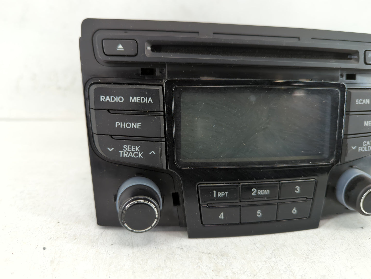 2012-2014 Hyundai Sonata Radio AM FM Cd Player Receiver Replacement P/N:961803Q700 Fits Fits 2012 2013 2014 OEM Used Auto Pa