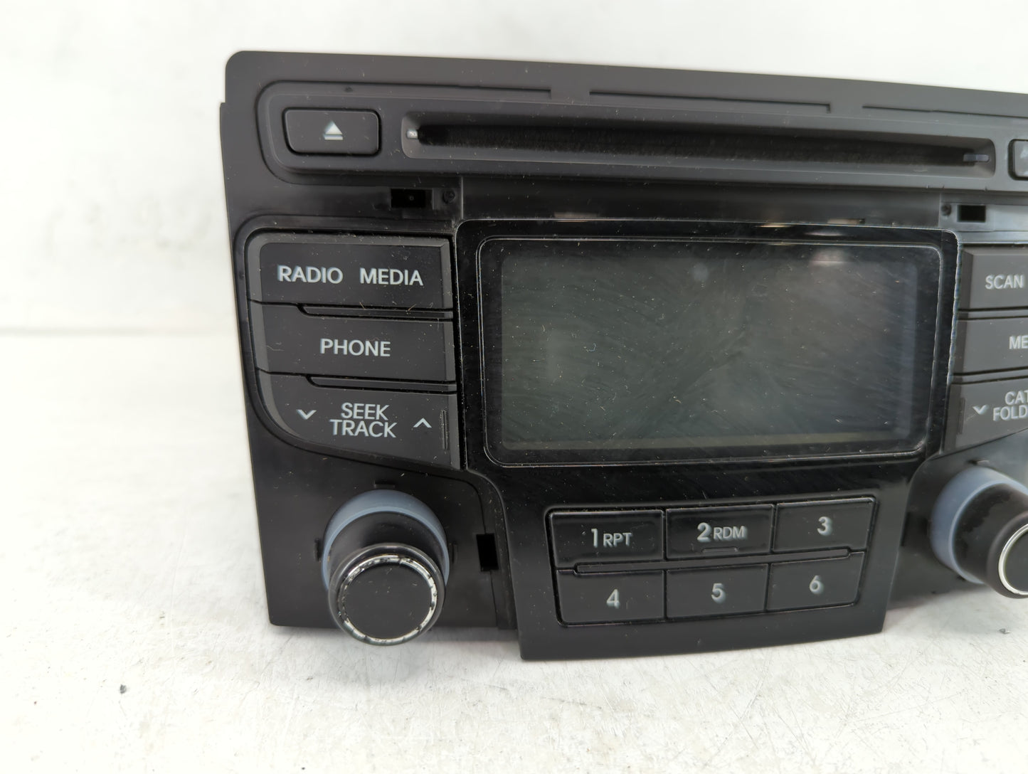 2012-2014 Hyundai Sonata Radio AM FM Cd Player Receiver Replacement P/N:961803Q700 Fits Fits 2012 2013 2014 OEM Used Auto Pa