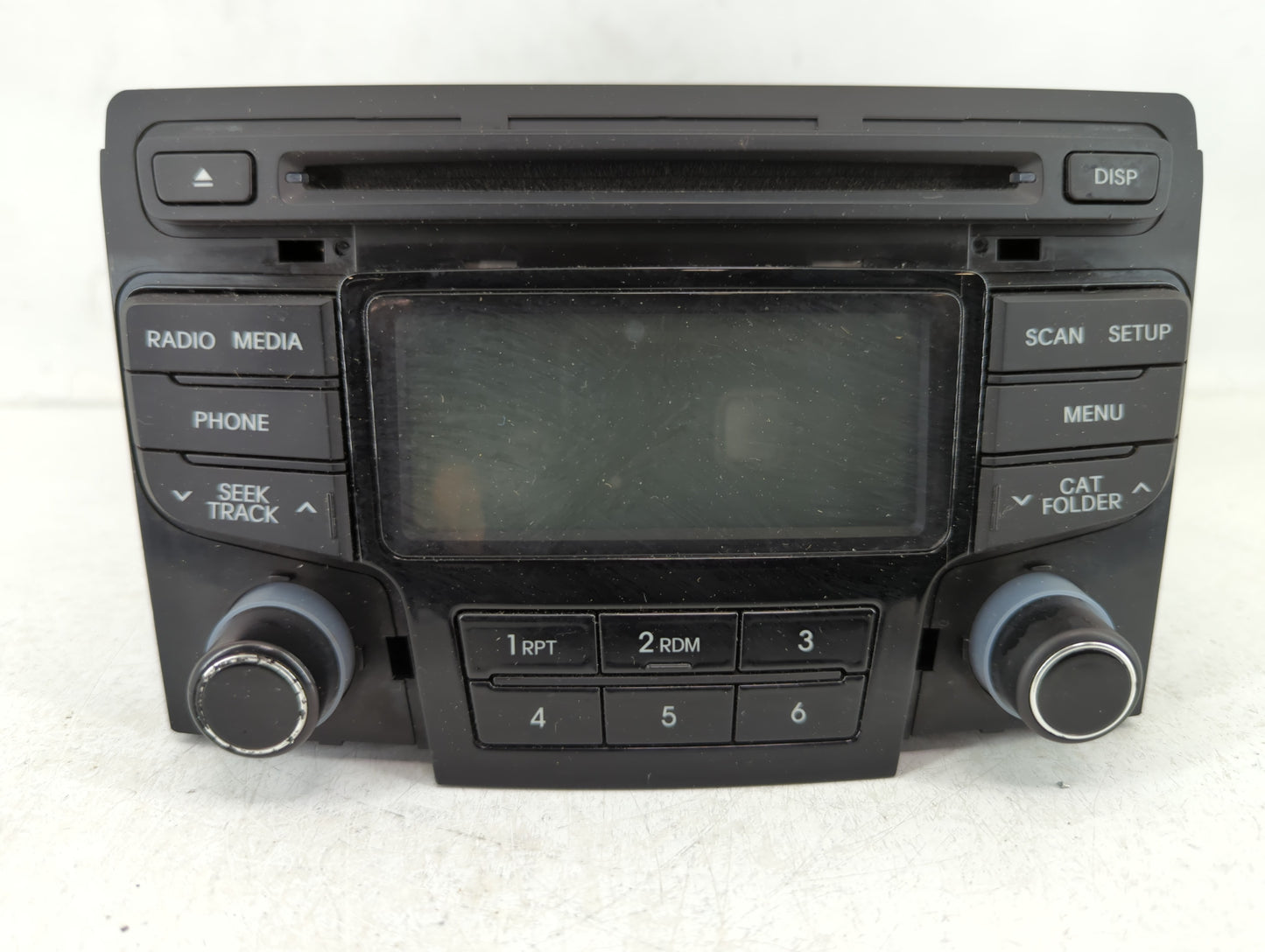 2012-2014 Hyundai Sonata Radio AM FM Cd Player Receiver Replacement P/N:961803Q700 Fits Fits 2012 2013 2014 OEM Used Auto Pa
