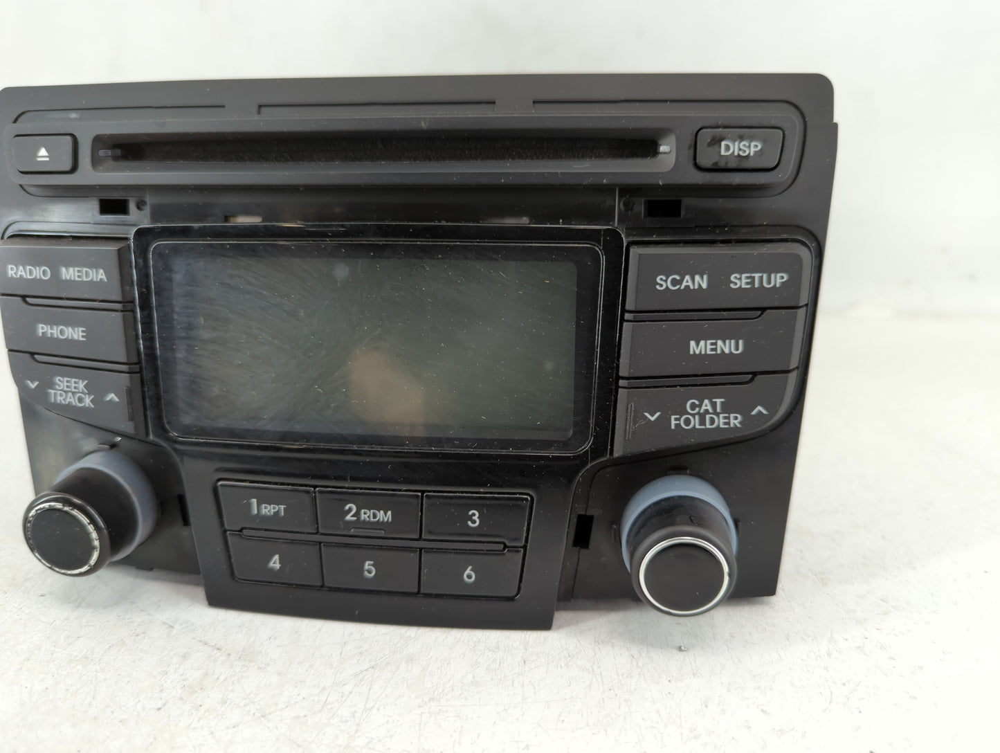 2012-2014 Hyundai Sonata Radio AM FM Cd Player Receiver Replacement P/N:961803Q700 Fits Fits 2012 2013 2014 OEM Used Auto Pa