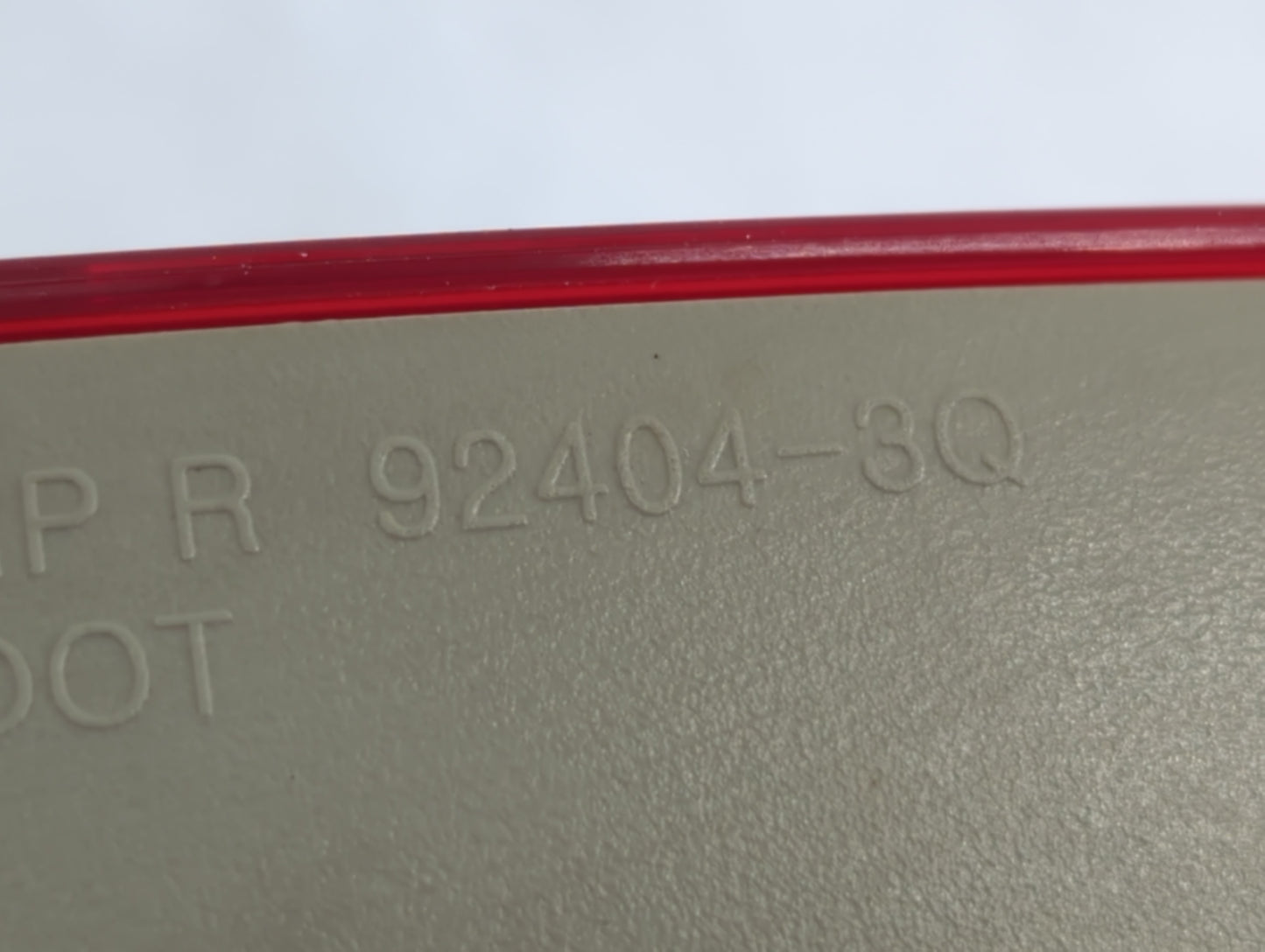 2013 Hyundai Sonata Tail Light Assembly Passenger Right OEM P/N:92404-3Q Fits OEM Used Auto Parts - Oemusedautoparts1.com