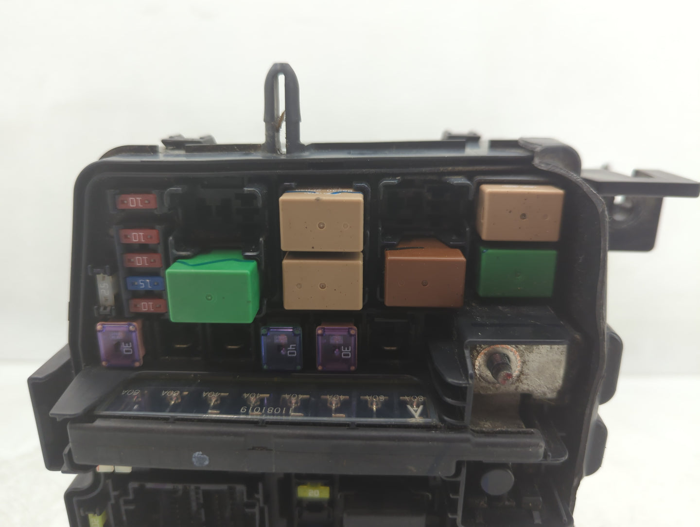 2011-2014 Hyundai Sonata Fusebox Fuse Box Panel Relay Module P/N:VS912003Q173M0 Fits Fits 2011 2012 2013 2014 OEM Used Auto 