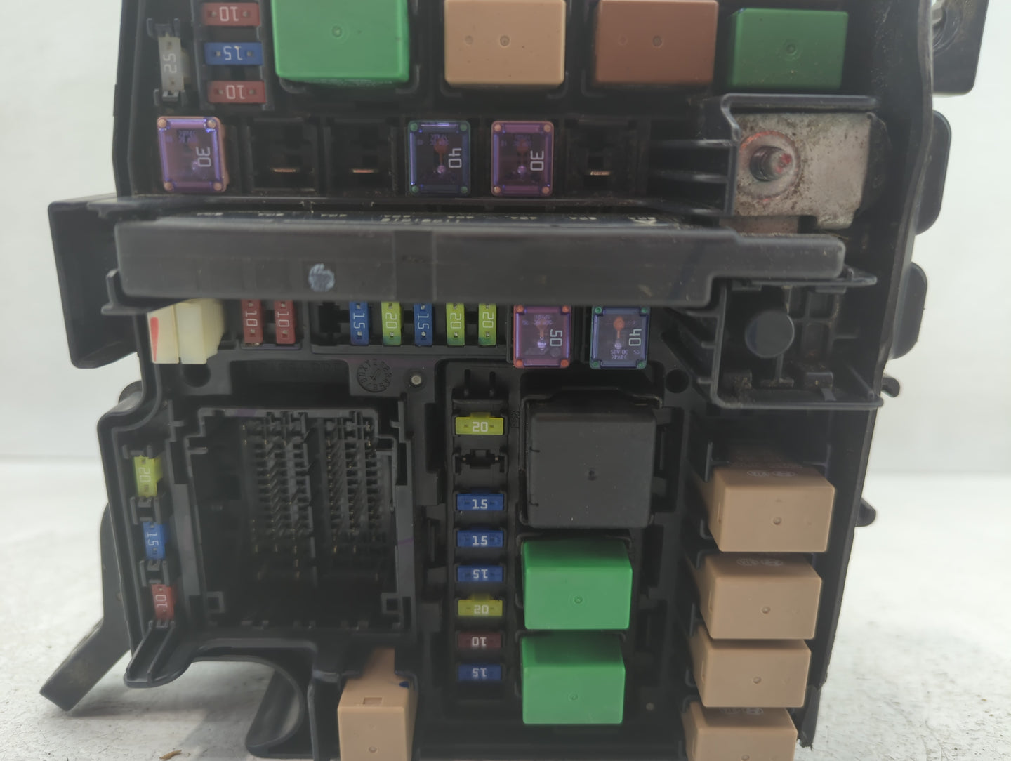 2011-2014 Hyundai Sonata Fusebox Fuse Box Panel Relay Module P/N:VS912003Q173M0 Fits Fits 2011 2012 2013 2014 OEM Used Auto 
