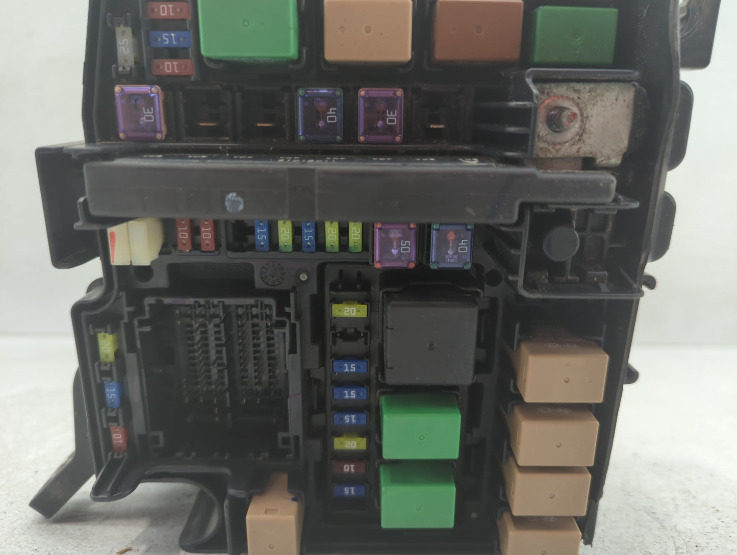2011-2014 Hyundai Sonata Fusebox Fuse Box Panel Relay Module P/N:VS912003Q173M0 Fits Fits 2011 2012 2013 2014 OEM Used Auto 