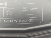 2011-2014 Hyundai Sonata Fusebox Fuse Box Panel Relay Module P/N:91950-3S711 Fits Fits 2011 2012 2013 2014 OEM Used Auto Par