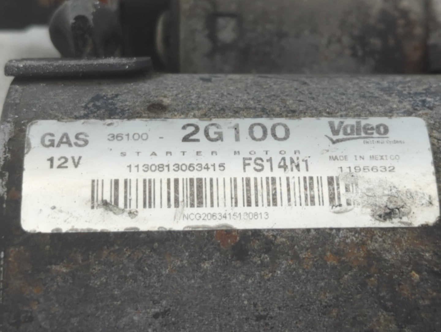 2008-2014 Hyundai Sonata Car Starter Motor Solenoid OEM P/N:36100-2G100 Fits Fits 2008 2009 2010 2011 2012 2013 2014 OEM Use