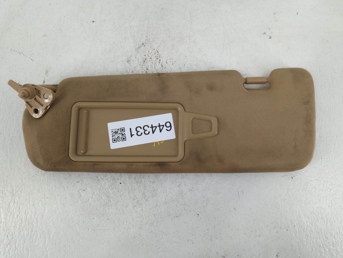 2011-2014 Hyundai Sonata Sun Visor Shade Replacement Driver Left Mirror Fits Fits 2011 2012 2013 2014 OEM Used Auto Parts - 