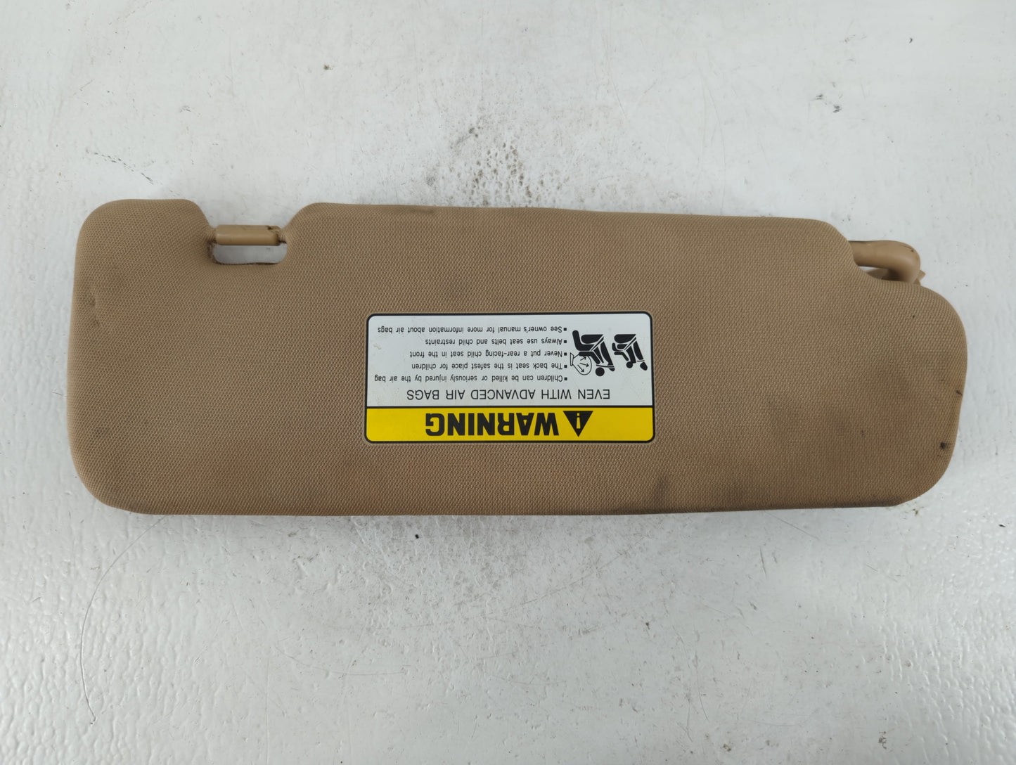 2011-2014 Hyundai Sonata Sun Visor Shade Replacement Driver Left Mirror Fits Fits 2011 2012 2013 2014 OEM Used Auto Parts - 