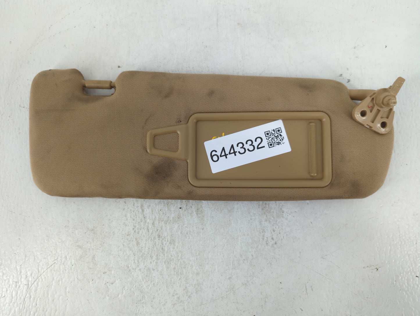 2011-2014 Hyundai Sonata Sun Visor Shade Replacement Passenger Right Mirror Fits Fits 2011 2012 2013 2014 OEM Used Auto Part