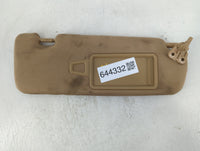 2011-2014 Hyundai Sonata Sun Visor Shade Replacement Passenger Right Mirror Fits Fits 2011 2012 2013 2014 OEM Used Auto Part