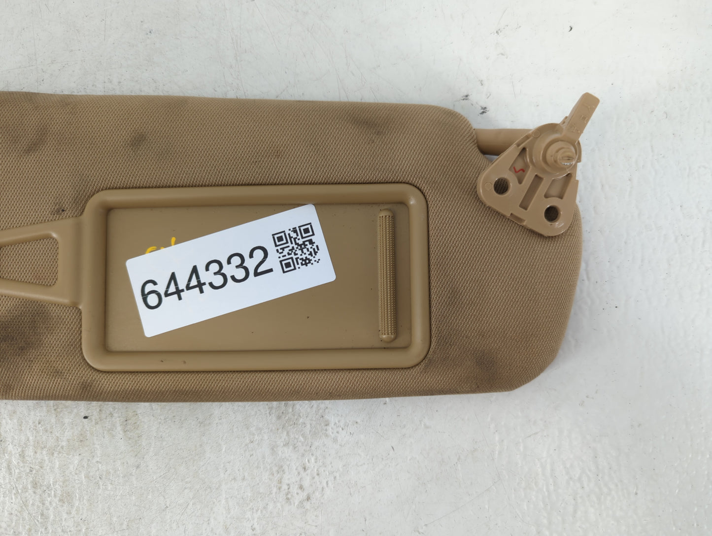 2011-2014 Hyundai Sonata Sun Visor Shade Replacement Passenger Right Mirror Fits Fits 2011 2012 2013 2014 OEM Used Auto Part