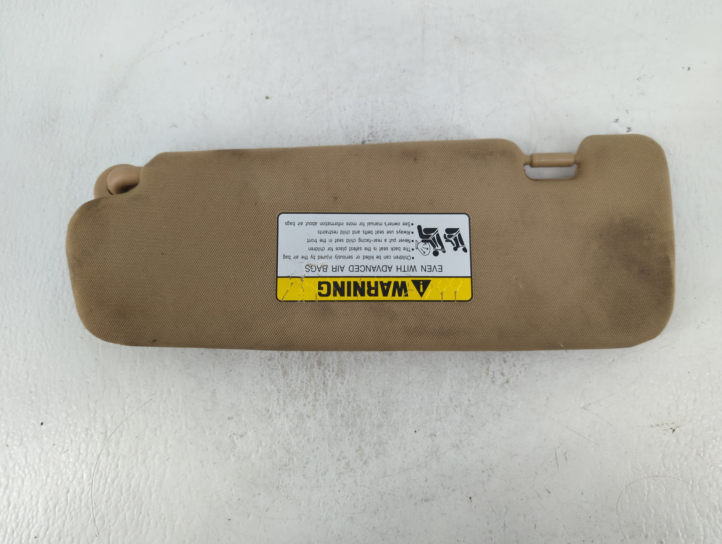 2011-2015 Hyundai Sonata Sun Visor Shade Replacement Passenger Right Mirror Fits Fits 2011 2012 2013 2014 2015 OEM Used Auto