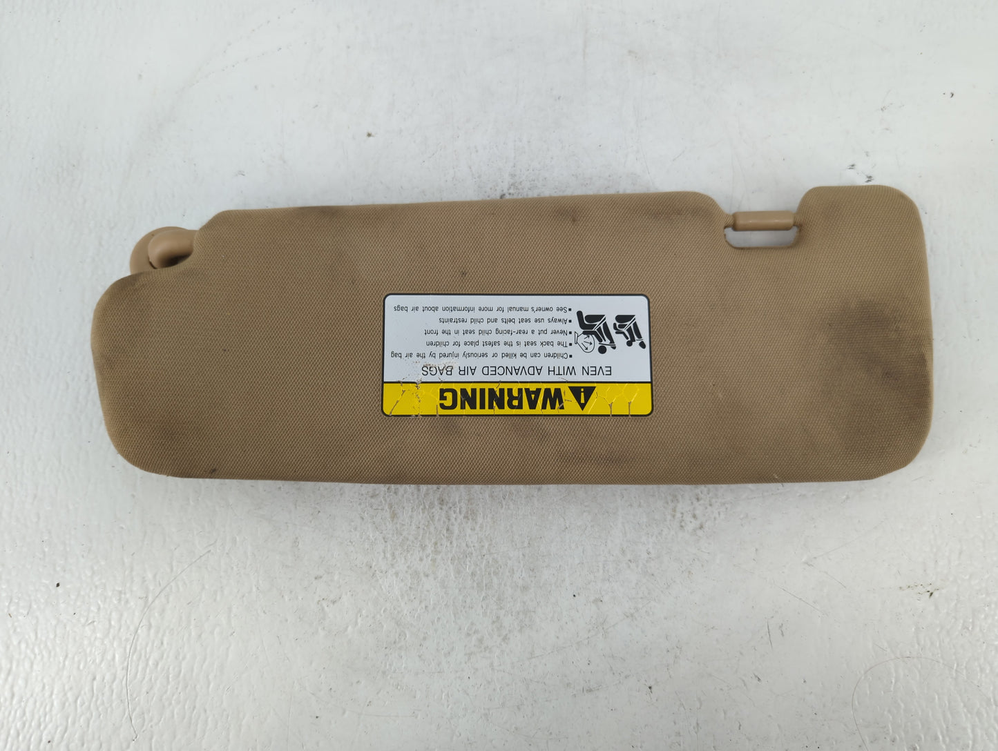 2011-2015 Hyundai Sonata Sun Visor Shade Replacement Passenger Right Mirror Fits Fits 2011 2012 2013 2014 2015 OEM Used Auto