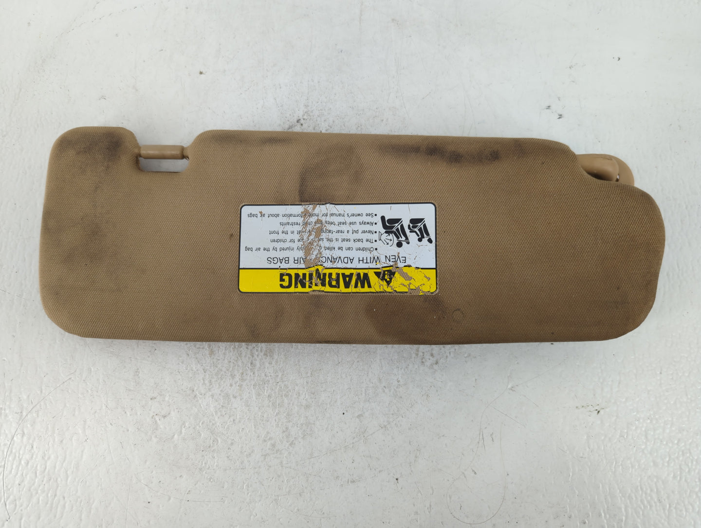 2011-2015 Hyundai Sonata Sun Visor Shade Replacement Driver Left Mirror Fits Fits 2011 2012 2013 2014 2015 OEM Used Auto Par