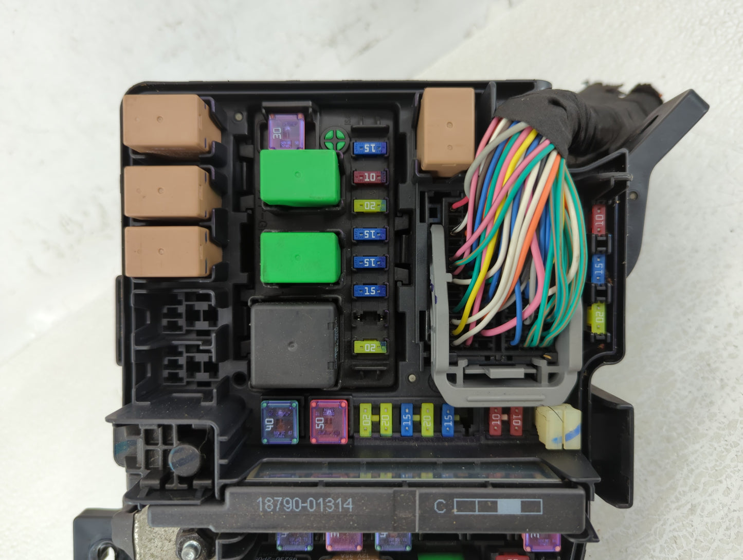 2011-2014 Hyundai Sonata Fusebox Fuse Box Panel Relay Module P/N:91950-3S740 Fits Fits 2011 2012 2013 2014 OEM Used Auto Par