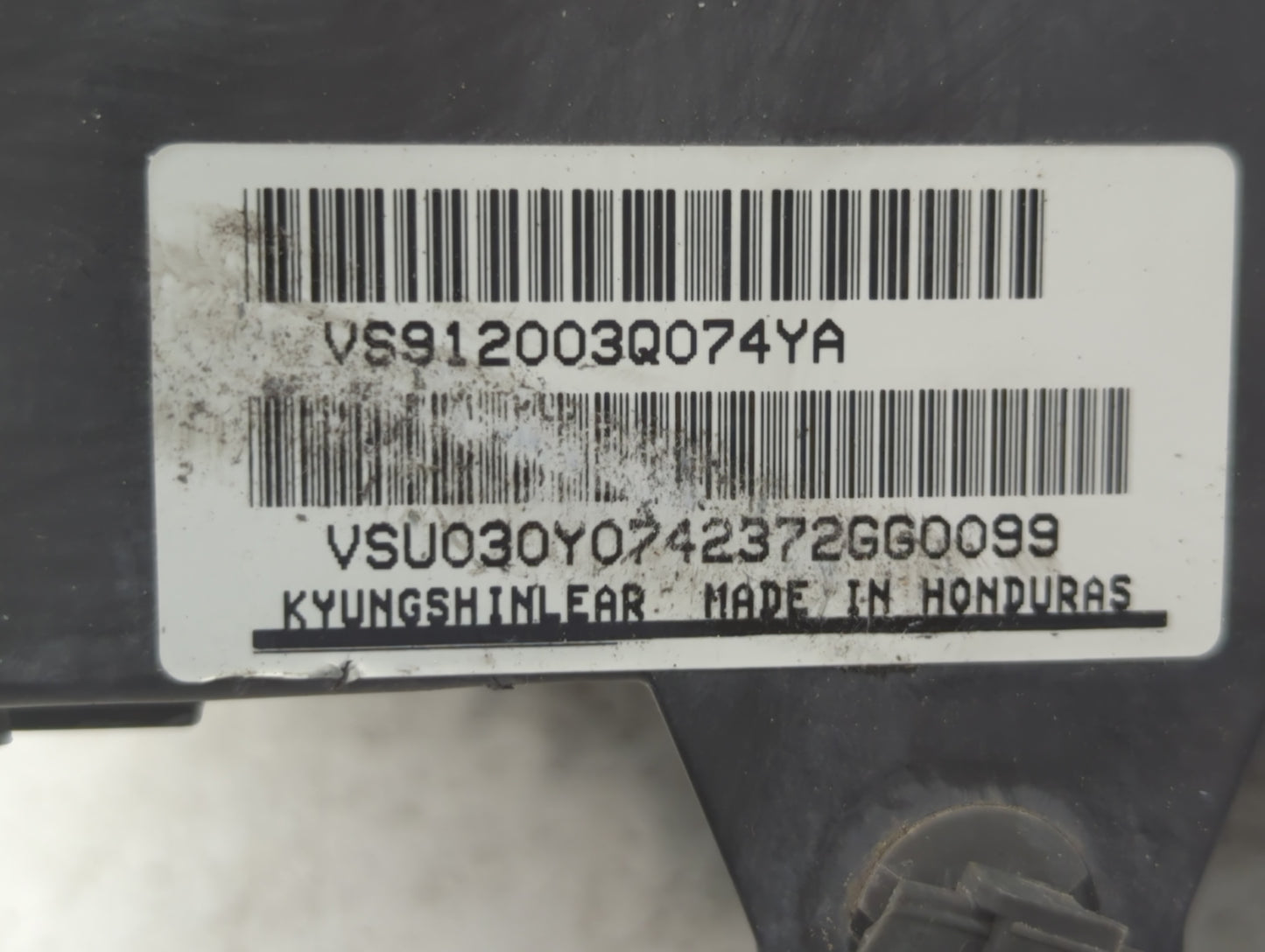 2011-2014 Hyundai Sonata Fusebox Fuse Box Panel Relay Module P/N:VS912003Q074YA Fits Fits 2011 2012 2013 2014 OEM Used Auto 