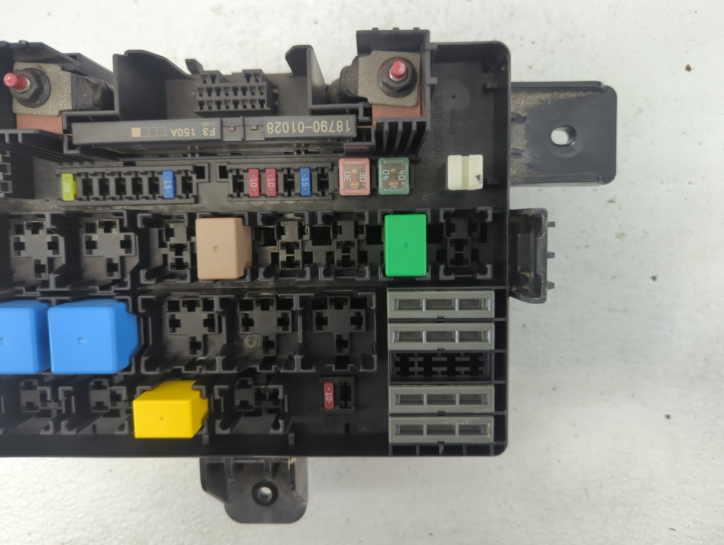 2013 Hyundai Sonata Fusebox Fuse Box Panel Relay Module P/N:N91264-2M901 Fits Fits 2014 OEM Used Auto Parts - Oemusedautopar