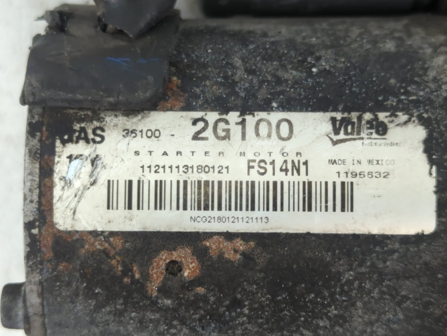 2008-2014 Hyundai Sonata Car Starter Motor Solenoid OEM P/N:36100-2G100 Fits Fits 2008 2009 2010 2011 2012 2013 2014 OEM Use