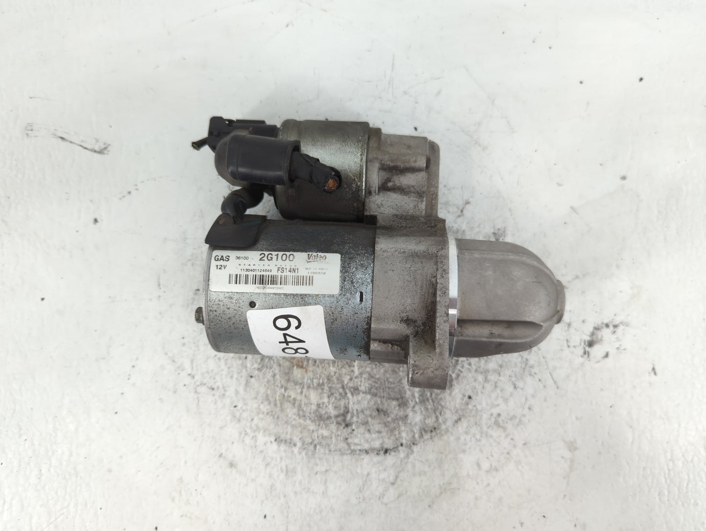 2008-2014 Hyundai Sonata Car Starter Motor Solenoid OEM P/N:36100-2G100 Fits Fits 2008 2009 2010 2011 2012 2013 2014 OEM Use